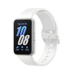 SAMSUNG Galaxy FIT 3 [2024] 1.6" AMOLED Display | 14 Days Battery Life | 100+ Watchfaces | 100+ Exercise Modes | International Model - (Silver)