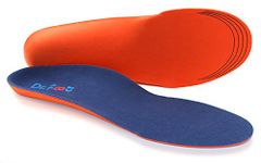 Dr. Foot's Orthotics Insoles for Flat Feet - Arch Support Shoe Inserts for Plantar Fasciitis, Foot & Heel Pain, High Arches and Over-Pronation, Comfort & Relief for Men and Women - XL