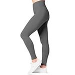 SATINA High Waisted Leggings for Women | Women’s Leggings in Capri & Full Lengths | Yoga Pants | Regular & Plus Sizes