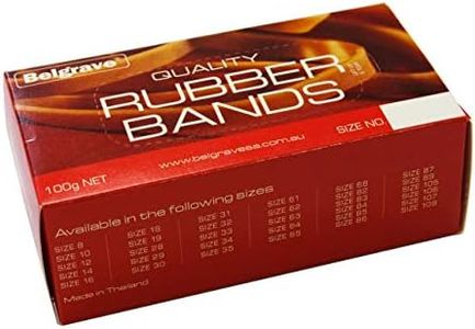 Belgrave Rubber Bands Size 32 76mm x 3mm 100gm Box [Item No. 100851974]