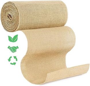 Runner Juta 20M*30CM, Naturale Juta Rotolo Marrone, per Eventi, Decorazione da Tavolo, Matrimoni, la Casa di Natale e Produzione fai da te, Utilizzato per la Decorazione in Stile Naturale retrò