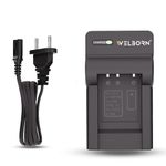 Welborn Camera Battery Charger for Nikon EN-EL10 Battery Compatible with Nikon Coolpix S60, S80, S200, S210, S220, S225, S230, S500, S510, S520, S570, S600, S700, S3000, S4000, S5100 etc.