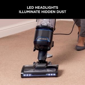 Shark Upright Vacuum Cleaner, Corded 1.1L – Blue/Black