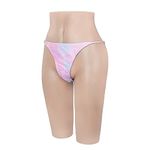 Minaky Silicone Pants with Catheter Hiding Gaff Insertable Panties Fake Pussy Trousers for Transgender Crossdressing,Yellow