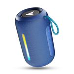 Boat Stone 352 Pro/Stone 358 Pro Bluetooth Speaker w/ 14W Signature Sound, Up to 12hrs Playback, RGB LEDs, TWS Feature, Built-in Mic, BTv5.3, AUX Port, IPX5 & Type-C Interface (Vibing Blue)