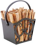 Minuteman International Cypher fatwood Holder Basket Caddy, Graphite