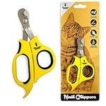 Thunderpaws Professional-Grade Cat Nail Clippers with Angled Tip - Suitable for Cats and Small Animals