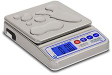 Detecto WPS12 Waterproof Portion Control Scale,12 lb. Capacity, 7.5" x 9.75" Platform