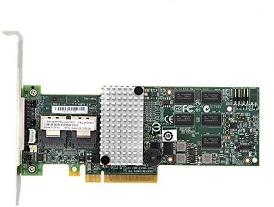 IBM M5015 Array Card, Megaraid 9260-8i SATA/SAS Controller RAID 6G PCI-E x8 Array Card for LSI 46M0851 Supporting 3Gb/s and 6Gb/s SATA/SAS Hard Disk Drives