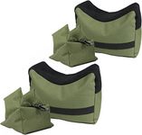 Feyachi Outdoor Shooting Rest Bags Target Sports Shooting Bench Rest Front & Rear Support SandBag Stand Holders for Gun Rifle Shooting Hunting Photography - Unfilled£¨2£¬Army Green£©