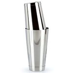BarBits Stainless Steel Boston Cocktail Shaker Set - 18oz & 28oz Weighted Tin on Tin