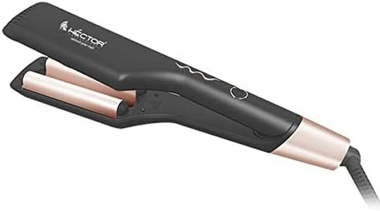 HECTOR Hair Waver, Corded Electric, Smoothening, Black