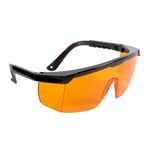 Tool Klean TK-3-SG UV Protection Safety Glasses, 1 Count, Amber