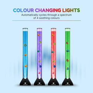 Straame 90cm Bubble Fish Lamp – LED Sensory Floor Light