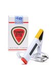Tunerette™ Clip-On Guitar Tuner – Rock Your Tune in Style! Perfect for Electric, Acoustic, and Bass Guitars, Plus Ukuleles – USB C Rechargeable, Precision Tuning with a Retro Rockstar Twist