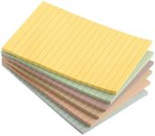 Mr. Pen- Lined Sticky Notes 4x6, 6 Pads, 45 Sheet/Pads, Vintage Colors, Sticky Notes with Lines, Sticky Note Pads, Sticky Pads, Sticky Notes Lined, Colorful Sticky Notes, Mr Pen Sticky Notes