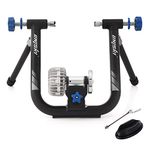 Unisky Fluid Bike Trainer Stand Indoor Riding Stationary Bike Stand with Noise Reduction Wheel Bicycle Exercise Stand fits for 26-29inch, 700C Wheel