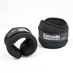 Komodo Neoprene Ankle/Wrist Weights Running Training Exercise Fitness Weight (2Kg = 2x 1Kg)