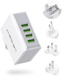 Lencent USB Charger Plug, 4-Port US