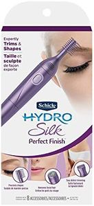 Schick Hydro Silk Perfect Finish Trimmer, 8-in-1 Grooming Kit for Women