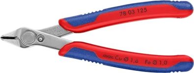 Knipex Electronic Super Knips® with multi-component grips 125 mm (self-service card/blister) 78 03 125 SB