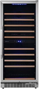 EdgeStar 101 Bottle 24" Built-In Dual Zone Wine Cooler