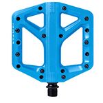 Crankbrothers Stamp-1 Pedals, Large, Blue