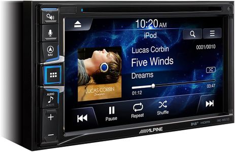 Alpine INE-W611D Car Radio – Black Multimedia Navigation System