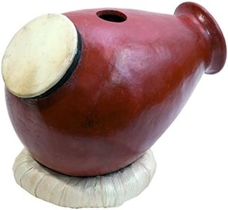 Udu clay drum with goat skin (Udu Oben)