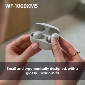 Sony Wireless Noise Cancelling Earbuds – In-Ear Bluetooth Headphones, Black