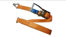 Polyester Quick Thumb Release TIE Web Sling 3 TON Ratchet Belt Cargo Strap with Flat Hook (35 MM X 6 M)