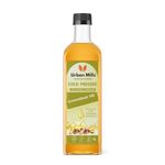 Urban Mills 100% Natural & Unrefined Cold Pressed Groundnut (Peanut) Oil | Naturally Cholesterol Free| Enriched with MUFA & OMEGA 6 PUFA| Good for Heart health | 1 LTR Pet Bottle