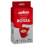 Lavazza Qualita Rossa Ground Coffee Pouch, 250 g, Bag