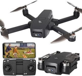 Drone avec Caméra 4K, Moteur Sans Balais Drones 40km/h 5G WIFI FPV Transmission Drones pour Débutants Quadcopter avec 2 Cameras, 30 Mnutes de Vol, IDEA16 pour Adultes UAV C0