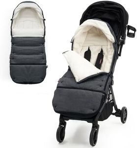 Momcozy Stroller Footmuff | Universal, Weather-Proof, Extendable Stroller Cover for Winter