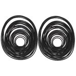 Milisten 60 Pcs Tape Recorder Belt Repeater Assorted Rubber