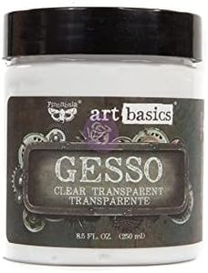 Prima Marketing Gesso Finnabair Art Basics Gesso 8.5 Oz-Clear