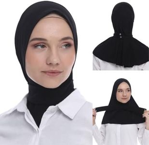 Marwa Fashion Muslim Hijab for Women - Premium Quality hijab scarf for women made up of 100% Stretchable Polyester, Instant hijab