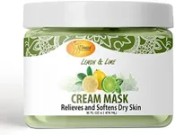 SPA REDI - Body and Foot Cream Mask, Lemon and Lime, 16 Oz - Pedicure Massage for Tired Feet and Body, Hydrating, Fresh Skin - Infused with Hyaluronic Acid, Amino Acids, Panthenol, Comfrey Extract