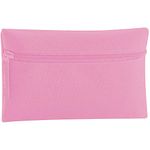 Quadra Classic Zip Up Pencil Case (Pack of 2) (One Size) (Classic Pink)