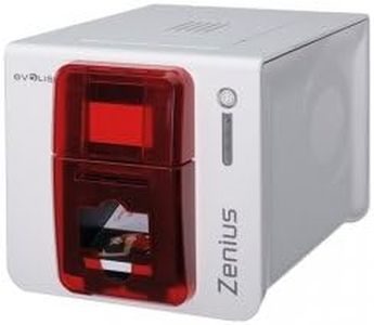 Evolis Zenius Single-Side ID Card Printer - Grey Brown - ZN1U0000TS