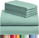 LuxClub 6 PC Queen Sheet Set, Breat