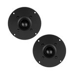 Dome Tweeter Silk Hi-End(4-Inch) Coaxial Pack Of 2(8-Ohms / 40W),Black