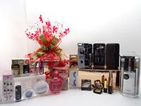 Glory Cosmetics Luxury Make Up, Perfume, Brush Set, Manicure Tool Set, Eye Lashes, Nails, Beauty Bundle Gift Hamper