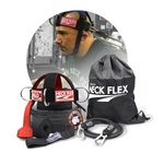 Neck Flex - The Original Head Harness, Neck Muscle Trainer, Workout Head Strap for Neck Relief, 3-in-1 Kit With Functional Trainer Attachments (Bodylastics Resistance Band + Door Anchor)