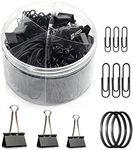 Paper Clips Binder Clips, 240pcs Bl