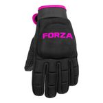 FORZA PU Hockey Gloves | Left Handed Field Hockey Gloves | Multiple Sizes (L, Full Finger Glove - Pink)