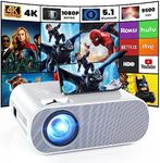 HOMPOW Projector, Native 1080P Full