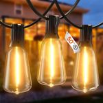 50FT Outdoor String Lights, Patio L