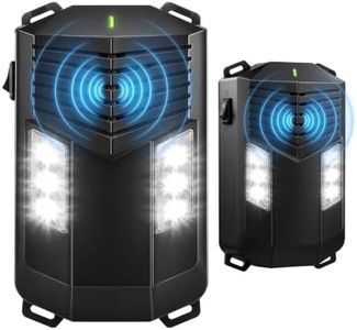 25-55kHz Battery-Powered Ultrasonic Rodent Repellent for Car Engines